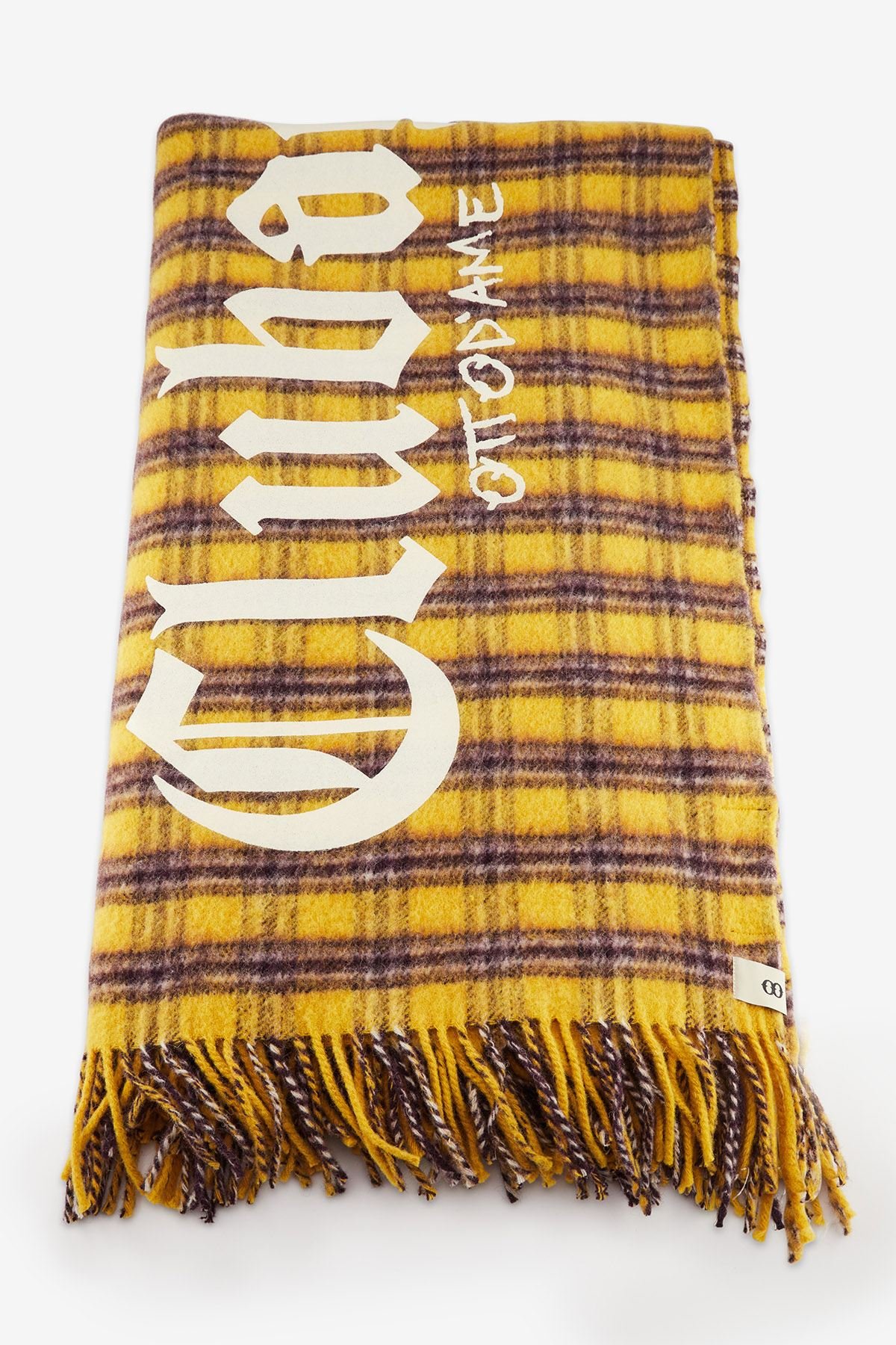 Tartan wool scarf