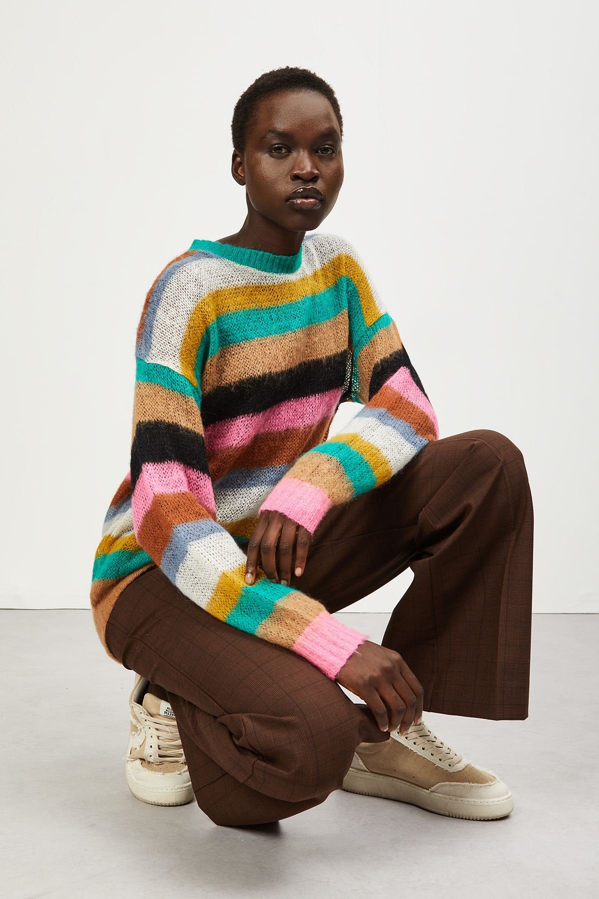 Mohair-blend jumper
