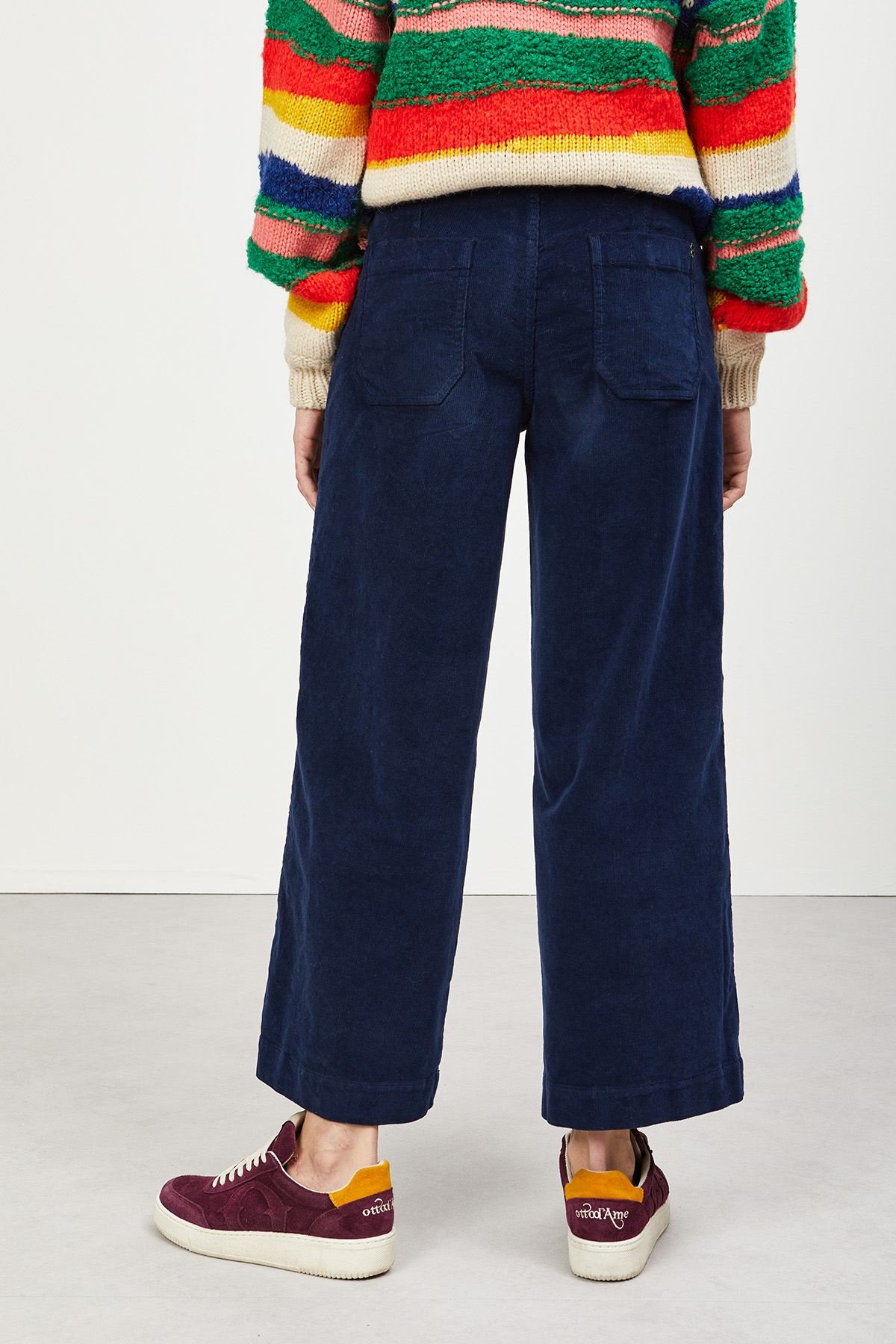 Cropped French jeans