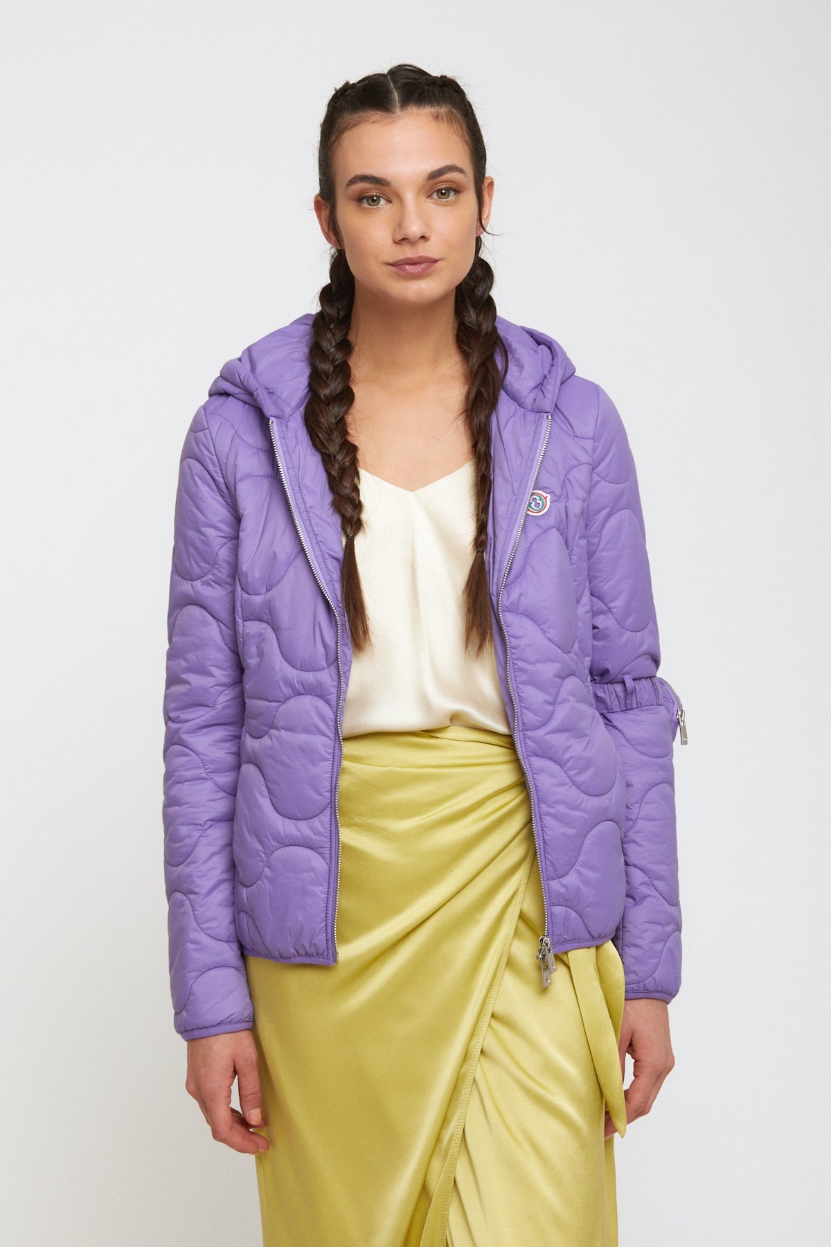 Puffer jacket with hood