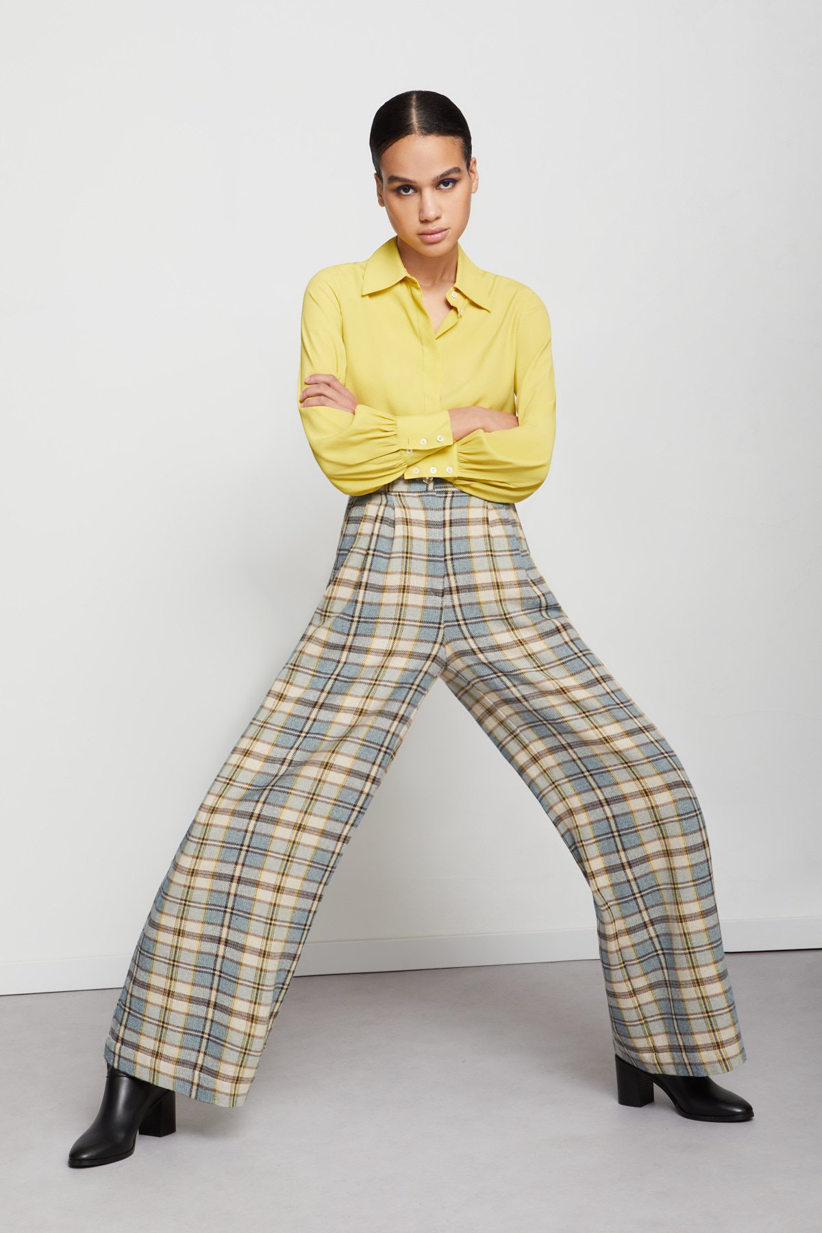 Zara tartan trousers & #ThisOldThing - thankfifi