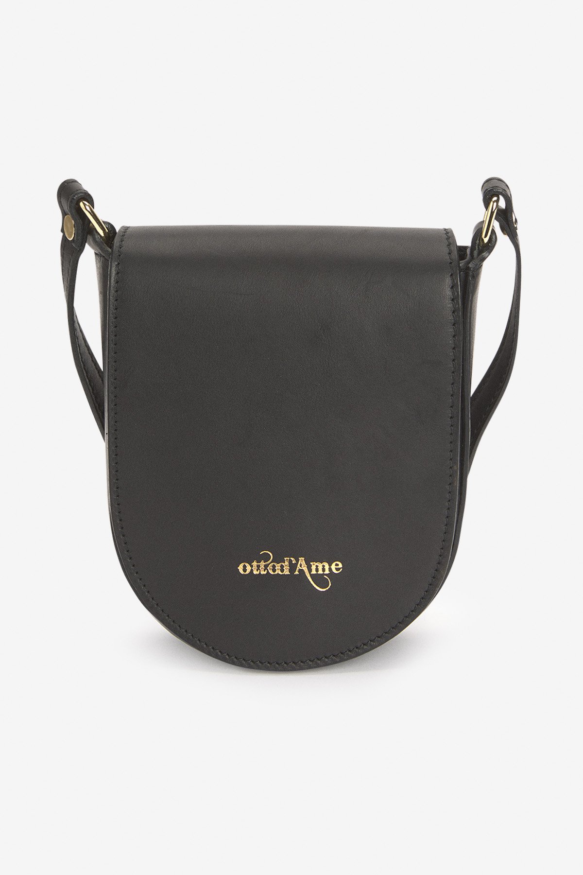 Leather mini handbag