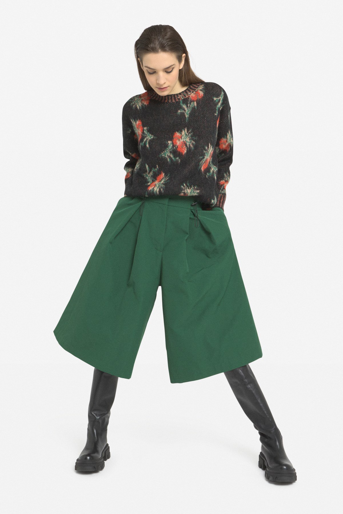 Cropped culottes